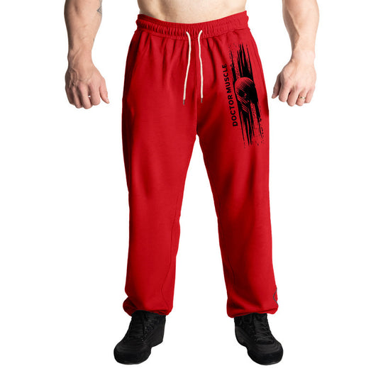 Herren Bequeme Sportjogginghose mit seitlichen Taschen und verstellbarem Kordelzug R&B