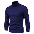 Herren eleganter Rollkragenpullover aus feinem Strick R&B