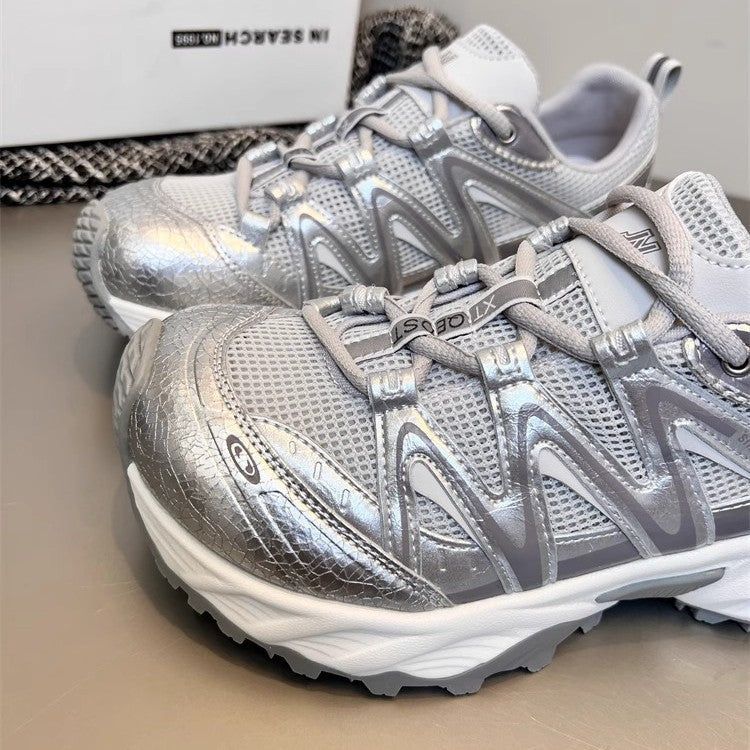 Damen Sportliche Laufschuhe mit atmungsaktivem Obermaterial und dämpfender Sohle R&B