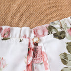 Damen Bluse mit Rüschendetails und floralem Muster R&B