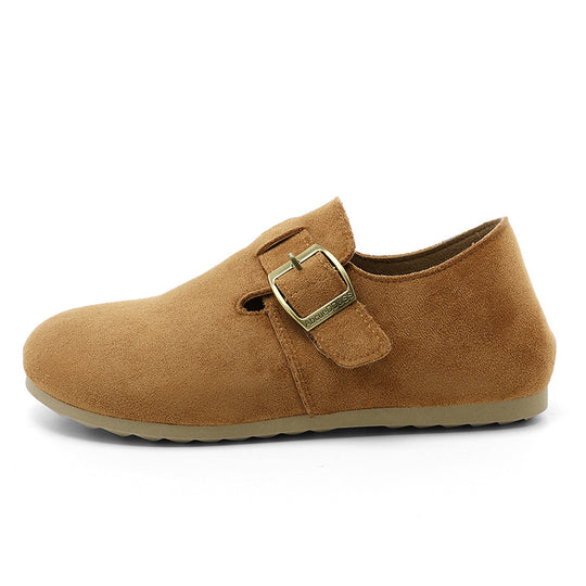 Damen modische Slipper mit verstellbarem Riemen und geschlossener Ferse R&B