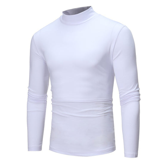 Herren turtleneck Langarmshirt R&B