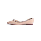 Damen elegante spitze Ballerinas mit glamourösen Verzierungen R&B