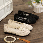 Damen elegante und atmungsaktive Spitzenschuhe