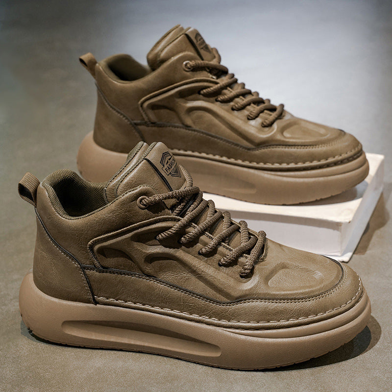 Damen Modische High-Top Sneakers mit strapazierfähigem Obermaterial und dämpfender Sohle