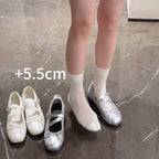 Damen elegante Mary Jane Ballerinas mit dekorativem Riemchen und komfortablem Fußbett R&B