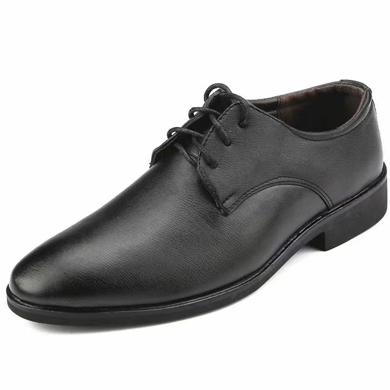 Herren Elegante Lederschnürschuhe mit rutschfester Sohle und komfortablem Innenfutter R&B