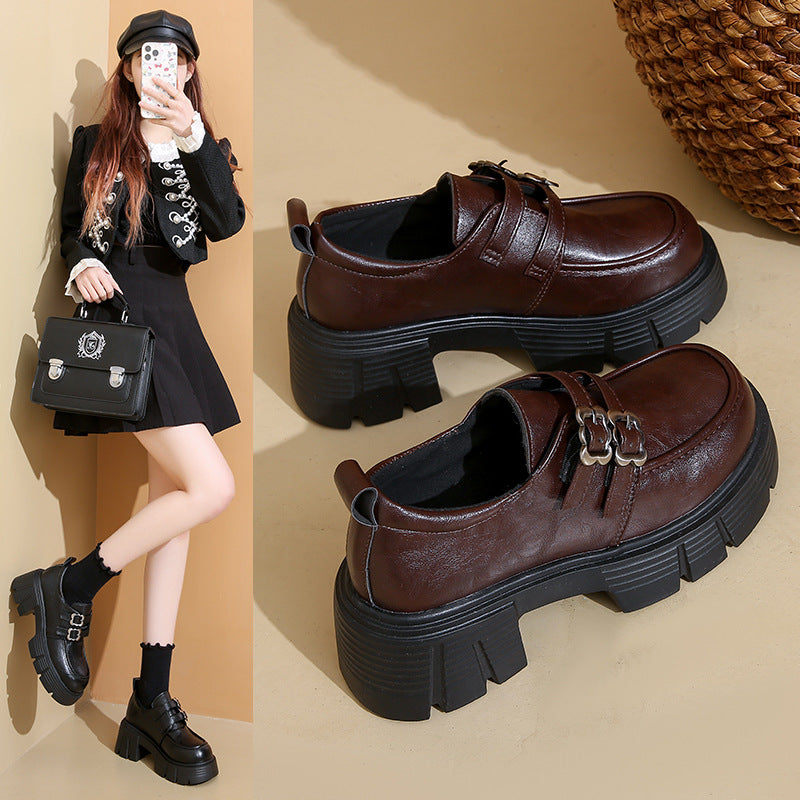 Damen stylish Chunky Loafer R&B