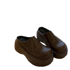 Damen modische Plateau-Clogs mit komfortabler Sohle und elegantem Design R&B