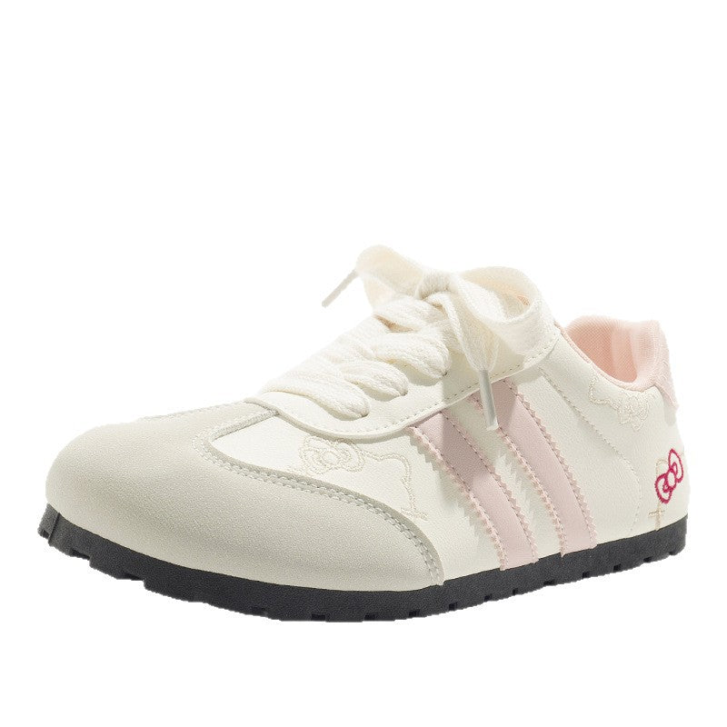 Damen Trendige Sneakers mit verspieltem Hello Kitty Motiv und rutschfester Sohle R&B