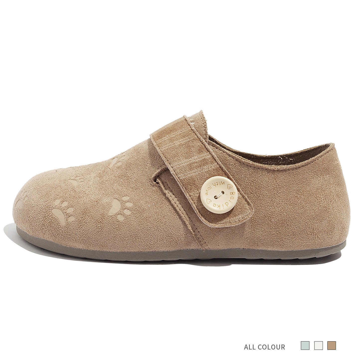 Damen Komfortable Slipper mit modischem Riemen und weicher Sohle
