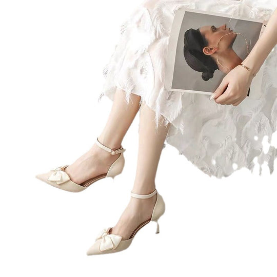 Damen Elegante Pumps mit verspieltem Schleifendetail R&B