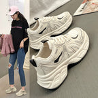 Damen Sportliche Sneakers mit atmungsaktiven Mesh-Einsätzen und stoßdämpfender Sohle R&B