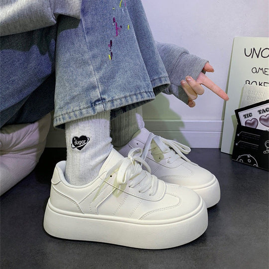 Damen Sportliche Plateausneaker mit modernem Design und rutschfester Sohle R&B