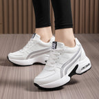 Damen Sportliche Sneaker mit dämpfender Luftpolster-Sohle