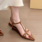 Damen Sling-Sandalen mit elegantem Riemendesign R&B