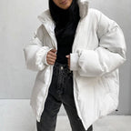 Damen oversized Daunenjacke R&B