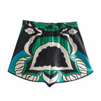 Damen lässiges Blusenset mit Shorts R&B