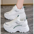 Damen Chunky Sneakers mit atmungsaktivem Obermaterial und dämpfender Laufsohle