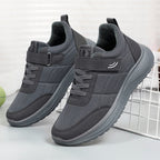 Damen sportliche Sneaker mit praktischem Klettverschluss und rutschfester Sohle R&B