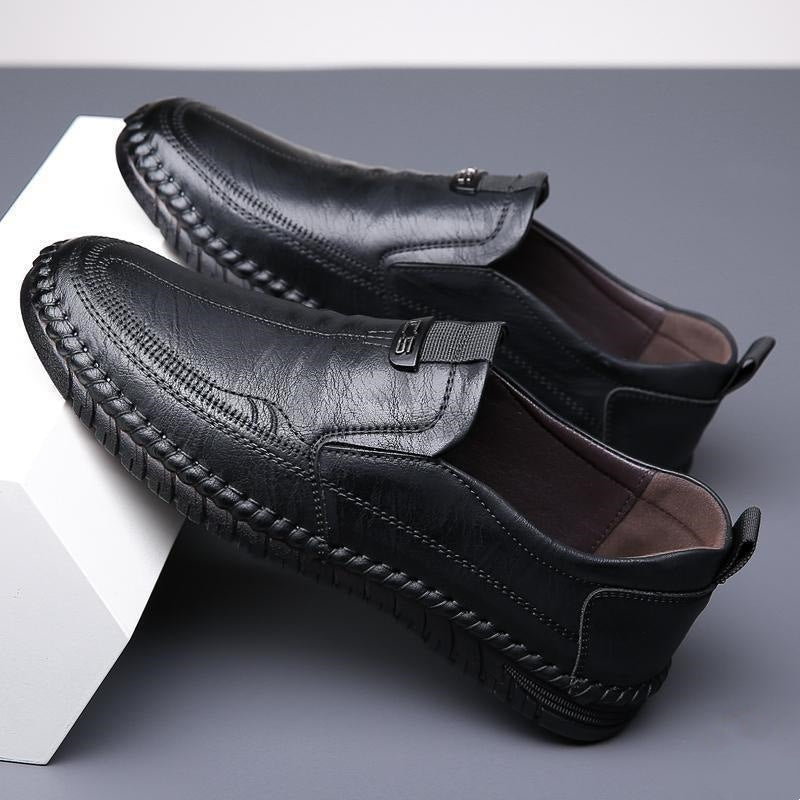 Herren Elegante Slip-On Mokassins mit rutschfester Sohle R&B