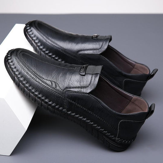 Herren Elegante Slip-On Mokassins mit rutschfester Sohle R&B