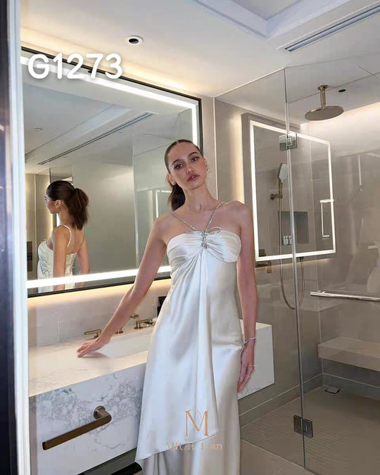 Damen Elegante Corsage-Bluse mit transparenten Ärmeln R&B