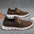 Damen Modische Slip-On Sneaker mit elastischer Oberstruktur