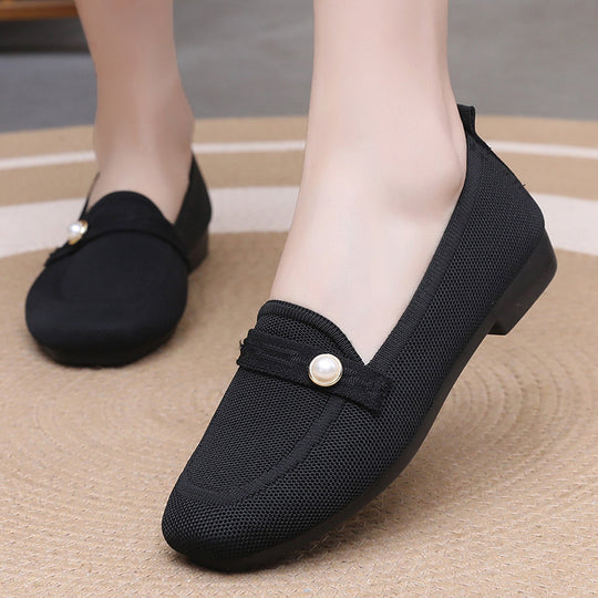 Damen Bequeme Slip-On Loafers mit modischem Detail R&B