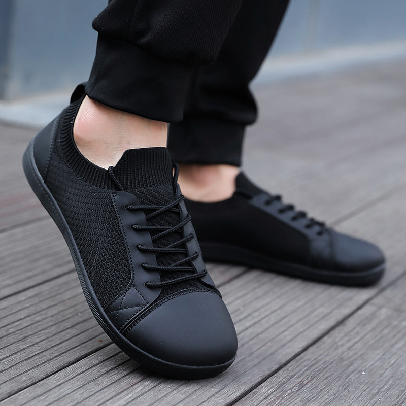 Damen nan gestrickte Schlupfsneaker mit elastischem Schaft und gepolsterter Komfortsohle R&B