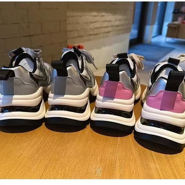 Damen Sportliche High-Top Sneakers mit dämpfendem Sohlenprofil R&B