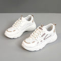Damen sportliche Sneakers mit atmungsaktiver Mesh-Oberfläche und dämpfender Sohle R&B