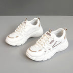 Damen sportliche Sneakers mit atmungsaktiver Mesh-Oberfläche und dämpfender Sohle R&B
