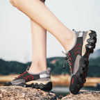Damen Sportliche Mesh-Sneaker mit rutschfestem Profil R&B