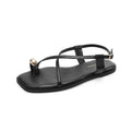 Damen Elegante Sandalen mit modischen Riemen und funkelndem Akzent