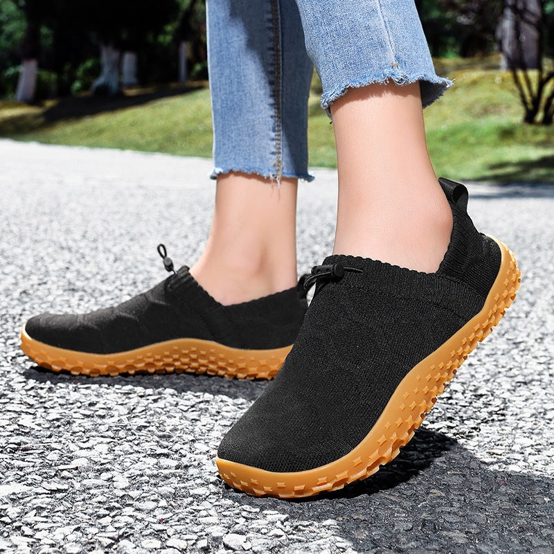 Damen Komfortable Freizeitschuhe mit elastischem Einstieg