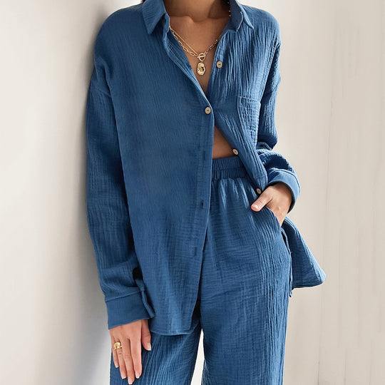 Damen Lässiges Zweiteiler-Set aus leichtem Material mit weitem Schnitt R&B