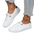 Damen komfortable Sneakers mit modischem Design und atmungsaktiver Oberfläche R&B