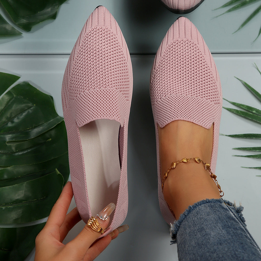 Damen Atmungsaktive Slip-On Ballerinas R&B
