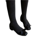 Damen elegante Ballerinas mit modischem Schleifen-Verzierungsdesign R&B