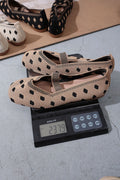 Damen Bequeme und stylische Ballerinas mit elastischem Riemen R&B