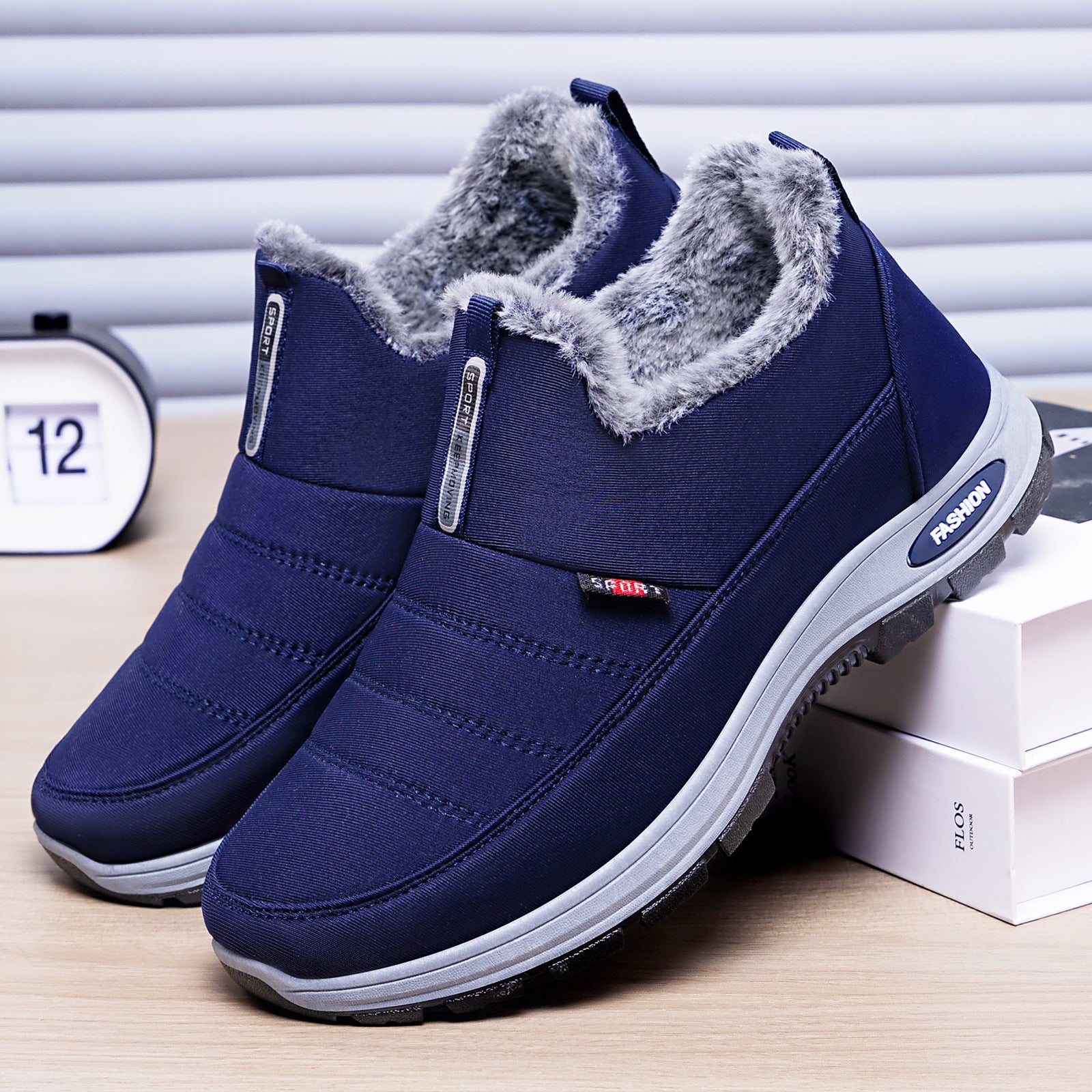 Damen Komfortable Winterfreizeitschuhe mit isolierendem Innenfutter R&B