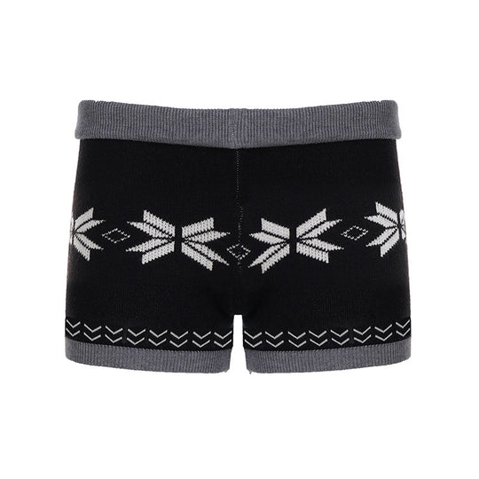 Damen Weite Freizeit-Hosen mit elastischem Bund und auffälligen Streifen R&B