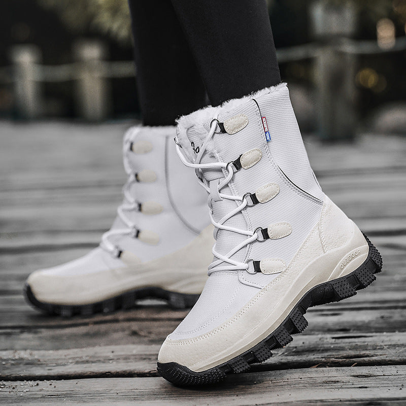 Damen Winterboots mit isolierender Fütterung und rutschfester Sohle R&B