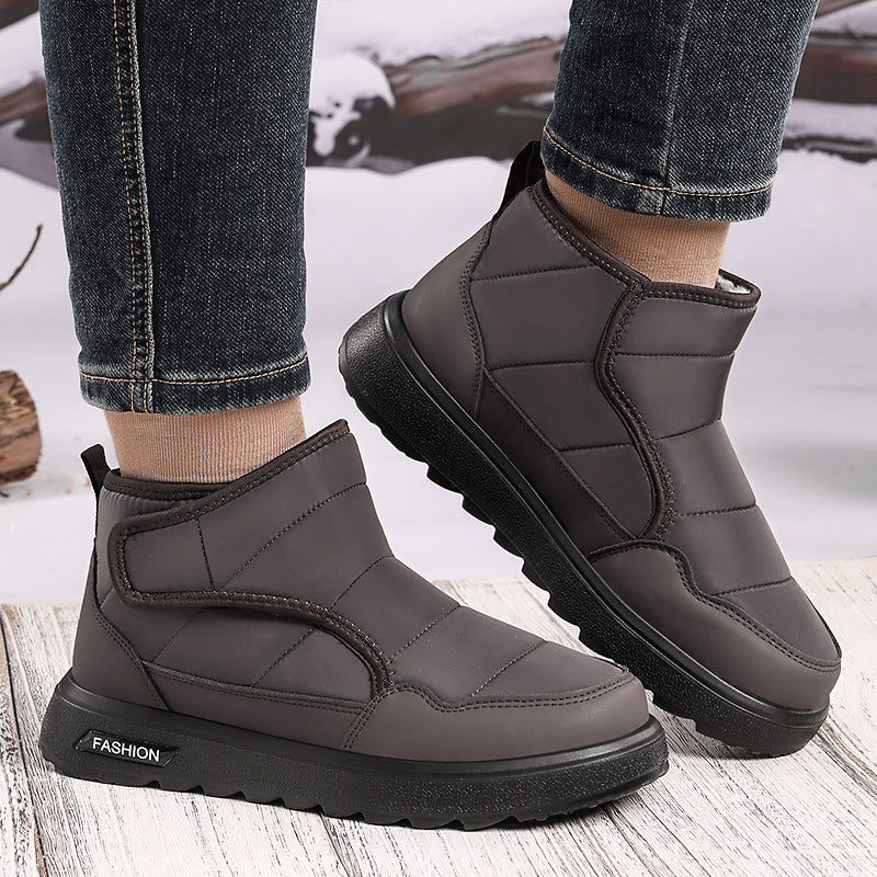 Damen Winterstiefel mit rutschfester Sohle und kuscheligem Innenfutter R&B