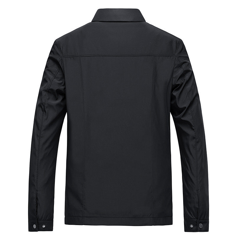 Herren Freizeitjacke mit lässigem Schnitt und praktischen Taschen R&B