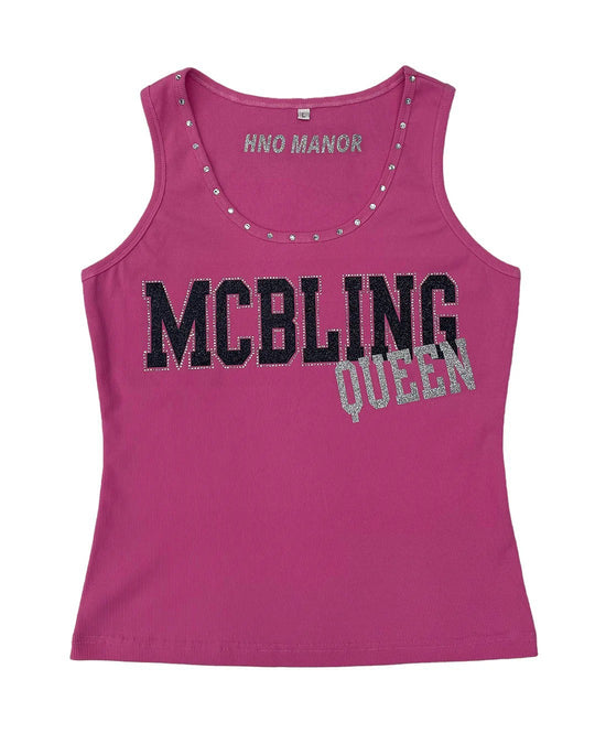 Damen Trendiges Tanktop mit Glitzerakzenten R&B