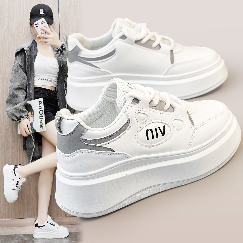 Damen Chunky Sneakers mit ergonomischem Design und atmungsaktiver Laufsohle R&B