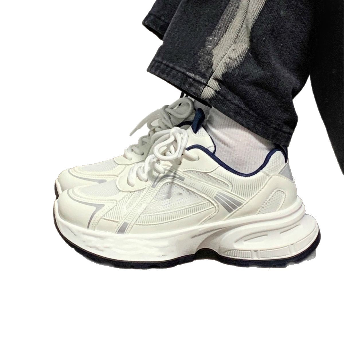 Damen modische Sportschuhe mit dämpfender Sohle und atmungsaktivem Obermaterial R&B