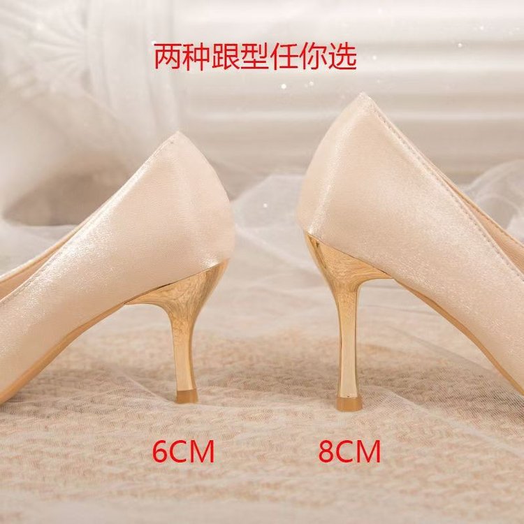 Damen elegante Spitzen-Pumps mit modischem Schleifenakzent R&B